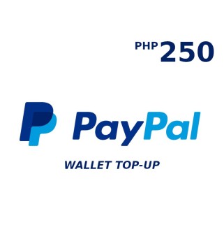 PayPal Wallet PHP 250 Top Up Key GLOBAL